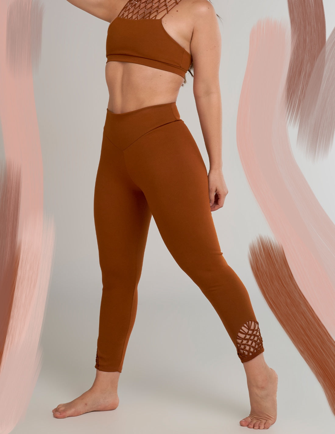 Leggings Halo Ochre
