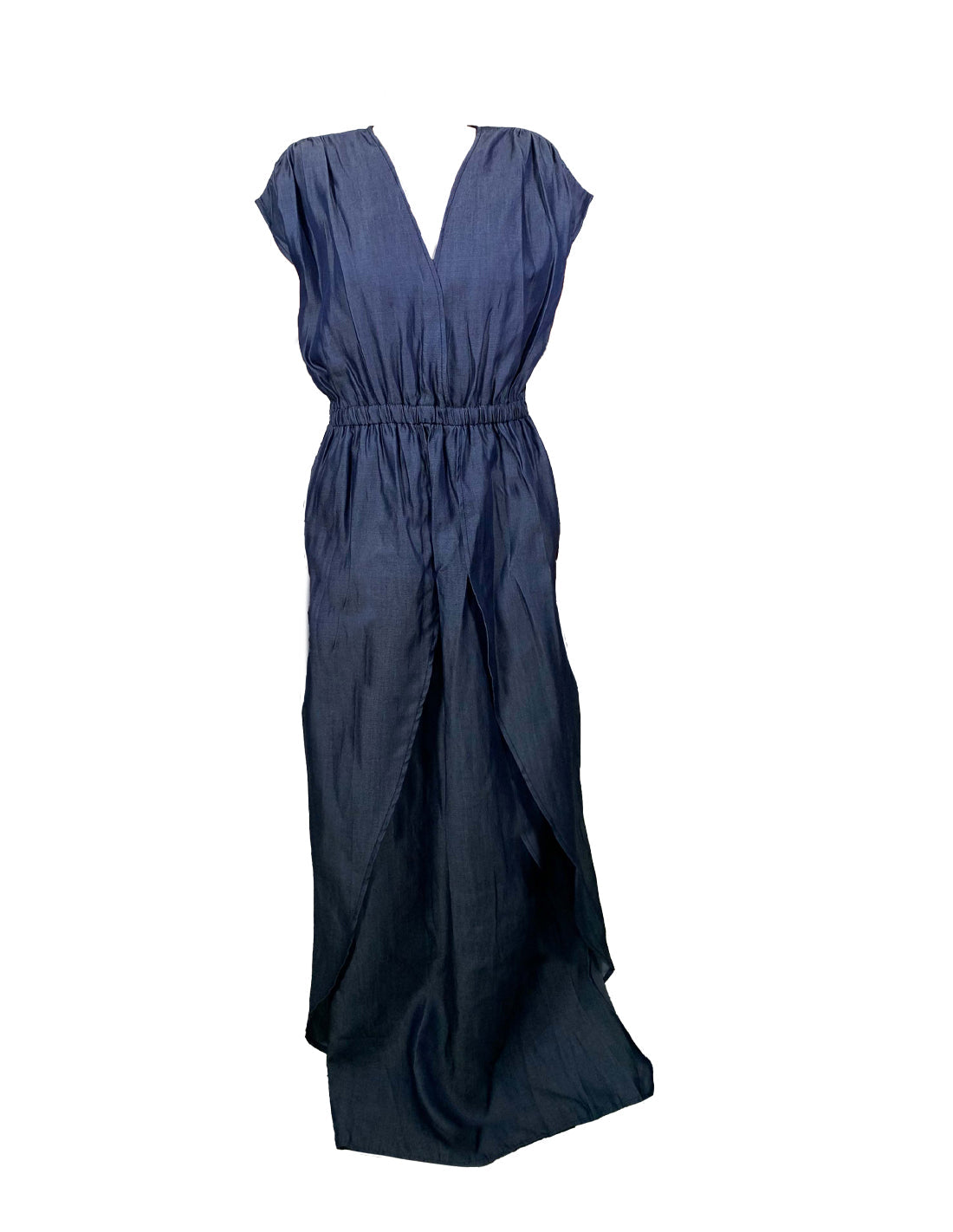 Vestido N Botero Denim Azul