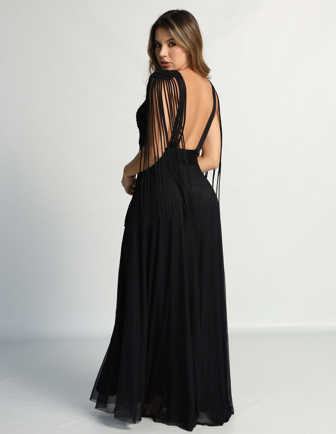 Outfit: Entero Pendente & Falda Fall Negro