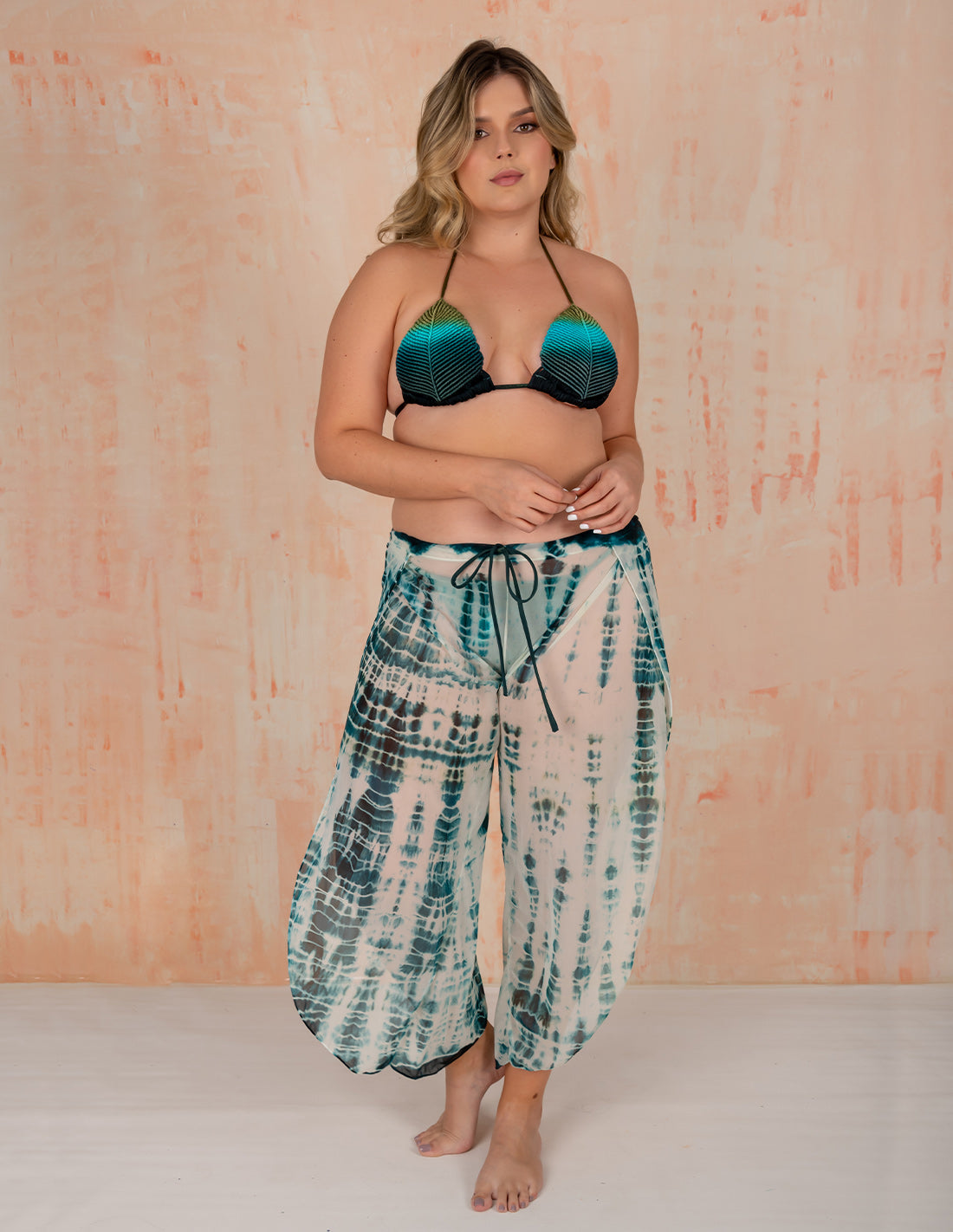 Pantalón Dew Aqua Green + Green Mint