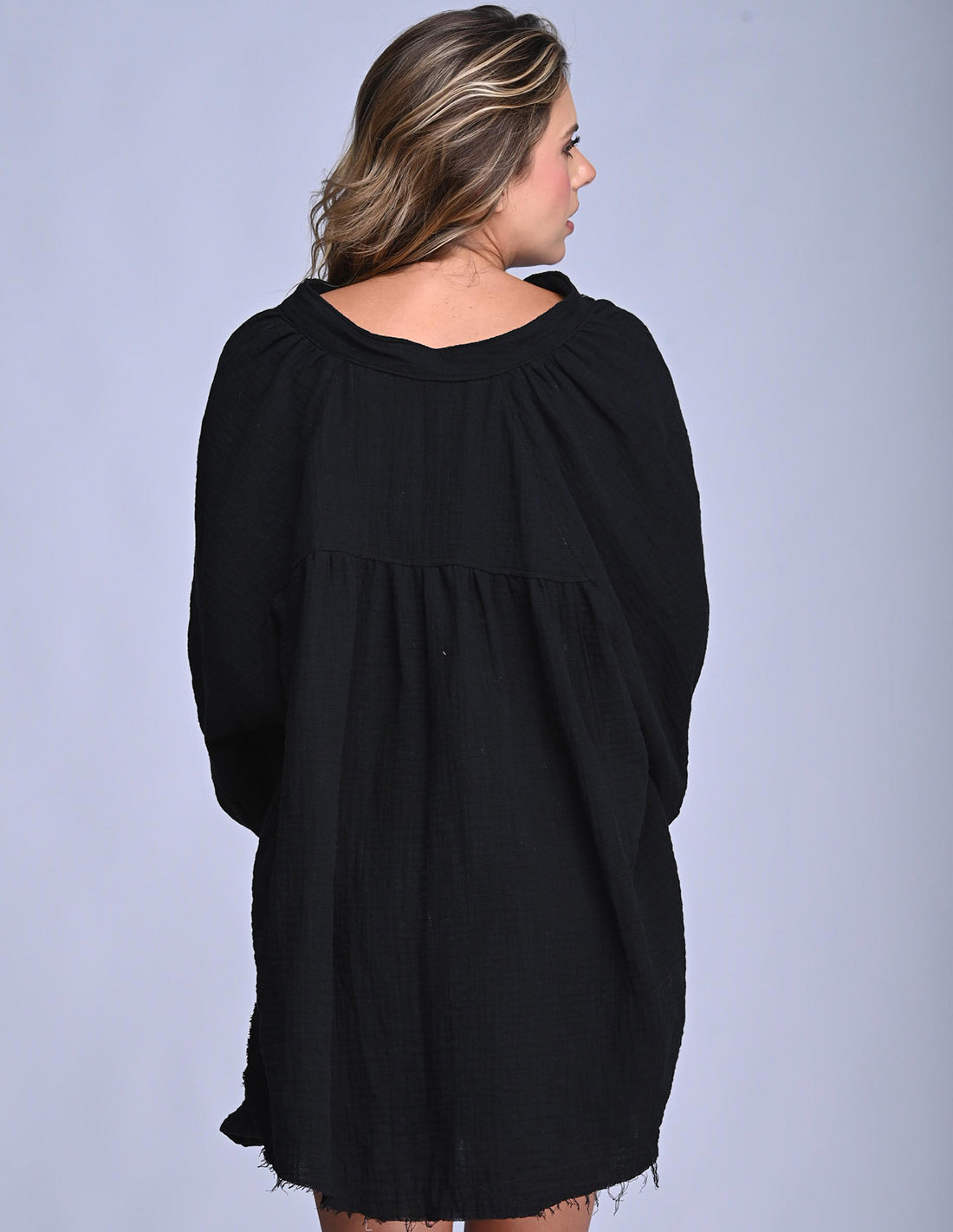 Blusa Anya Negro. Blusa Color Negro
