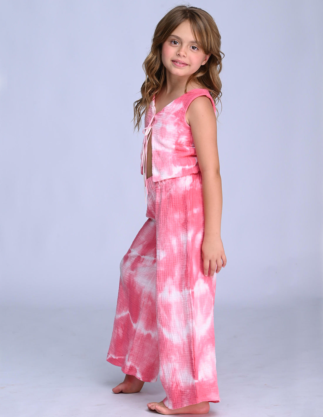 Outfit Chaleco & Pantalón Spotted Rose