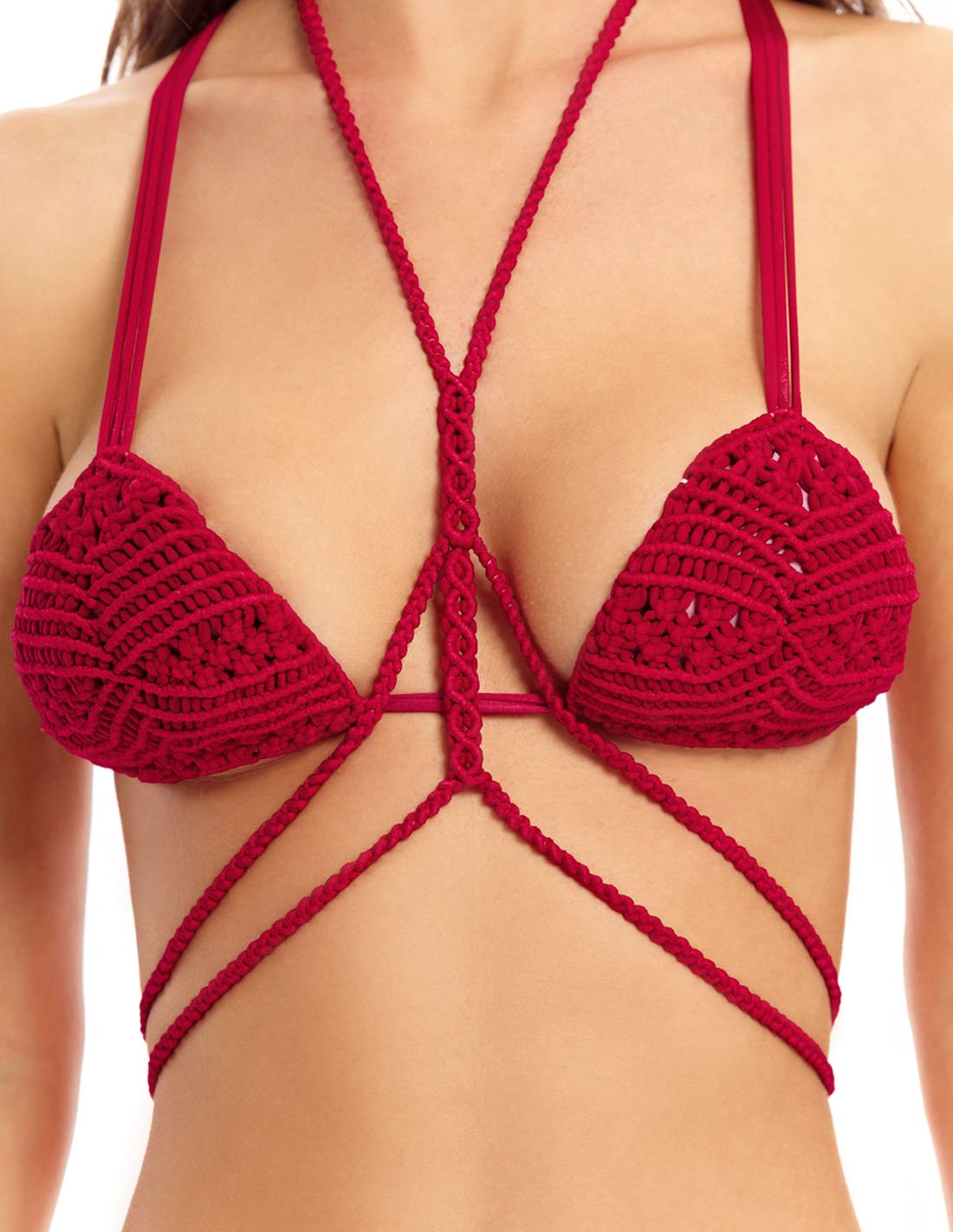 Top + Body Chain Serendipia Vino