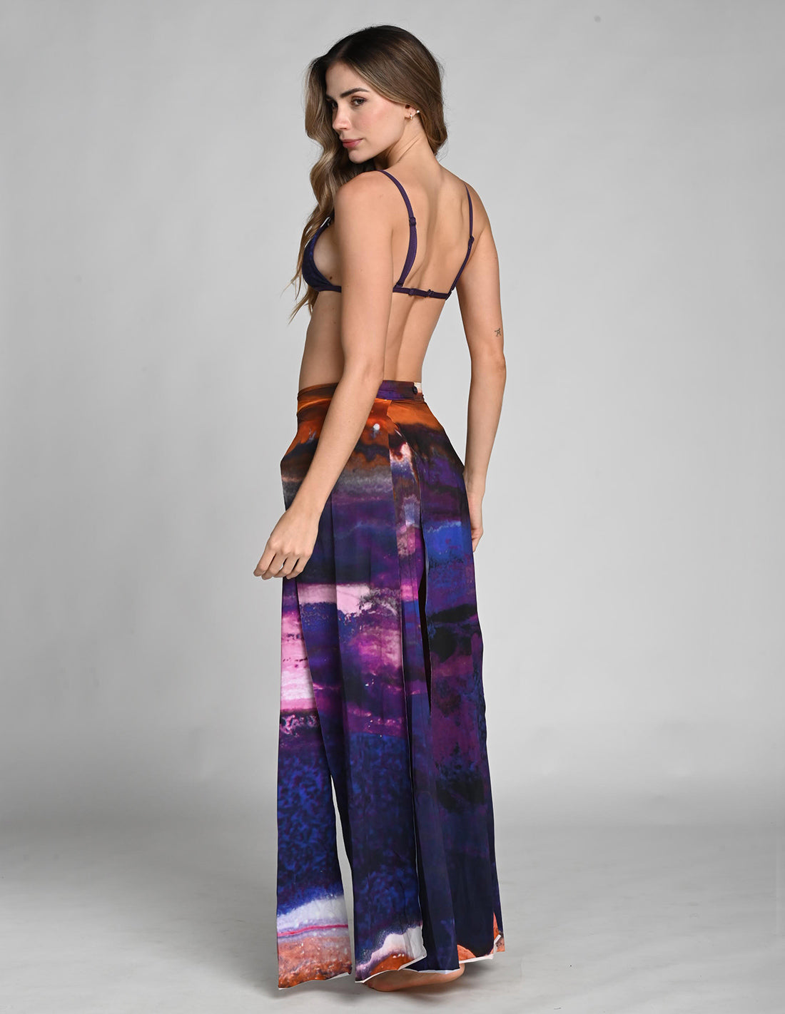 Falda Stripe Atacama. Falda Color Atacama