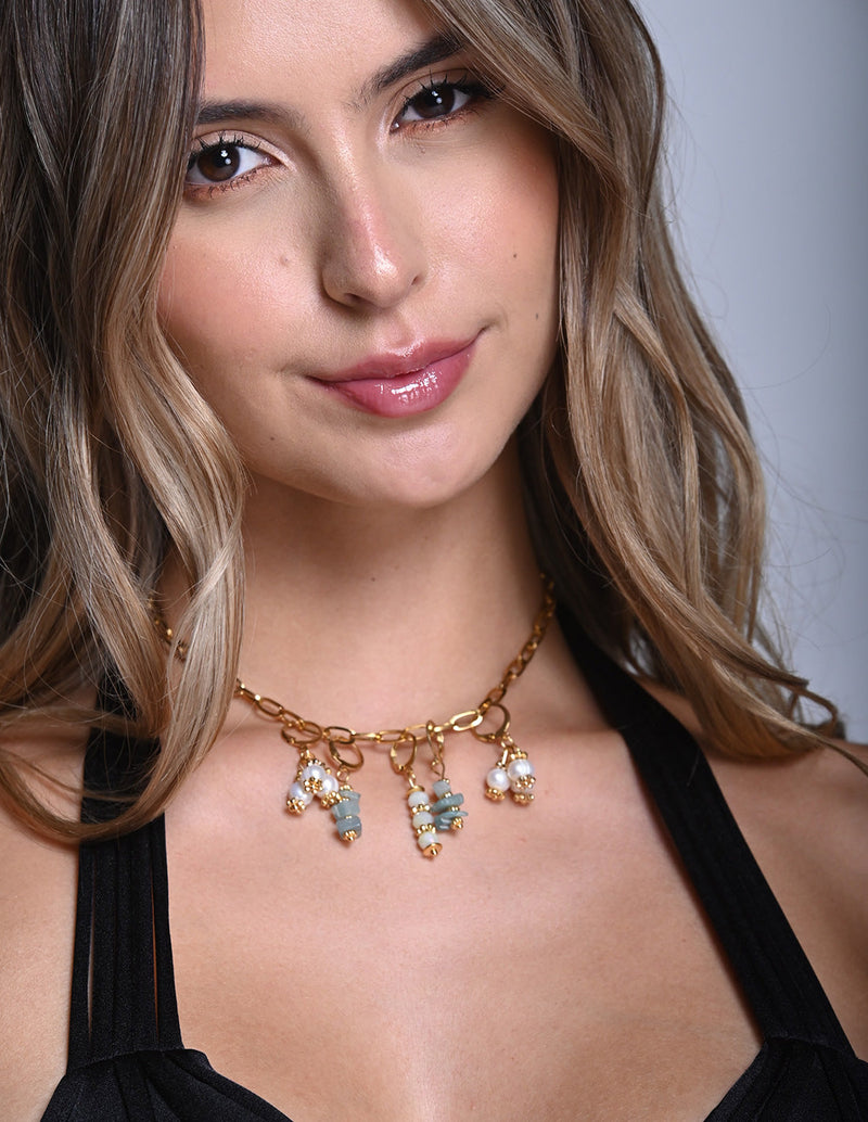 Collar Bol Golden. Collar Color Golden