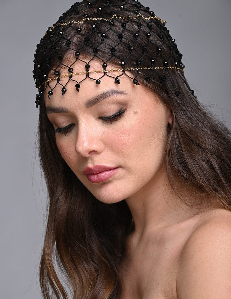 Tiara Glen Negro. Tiara Color Negro