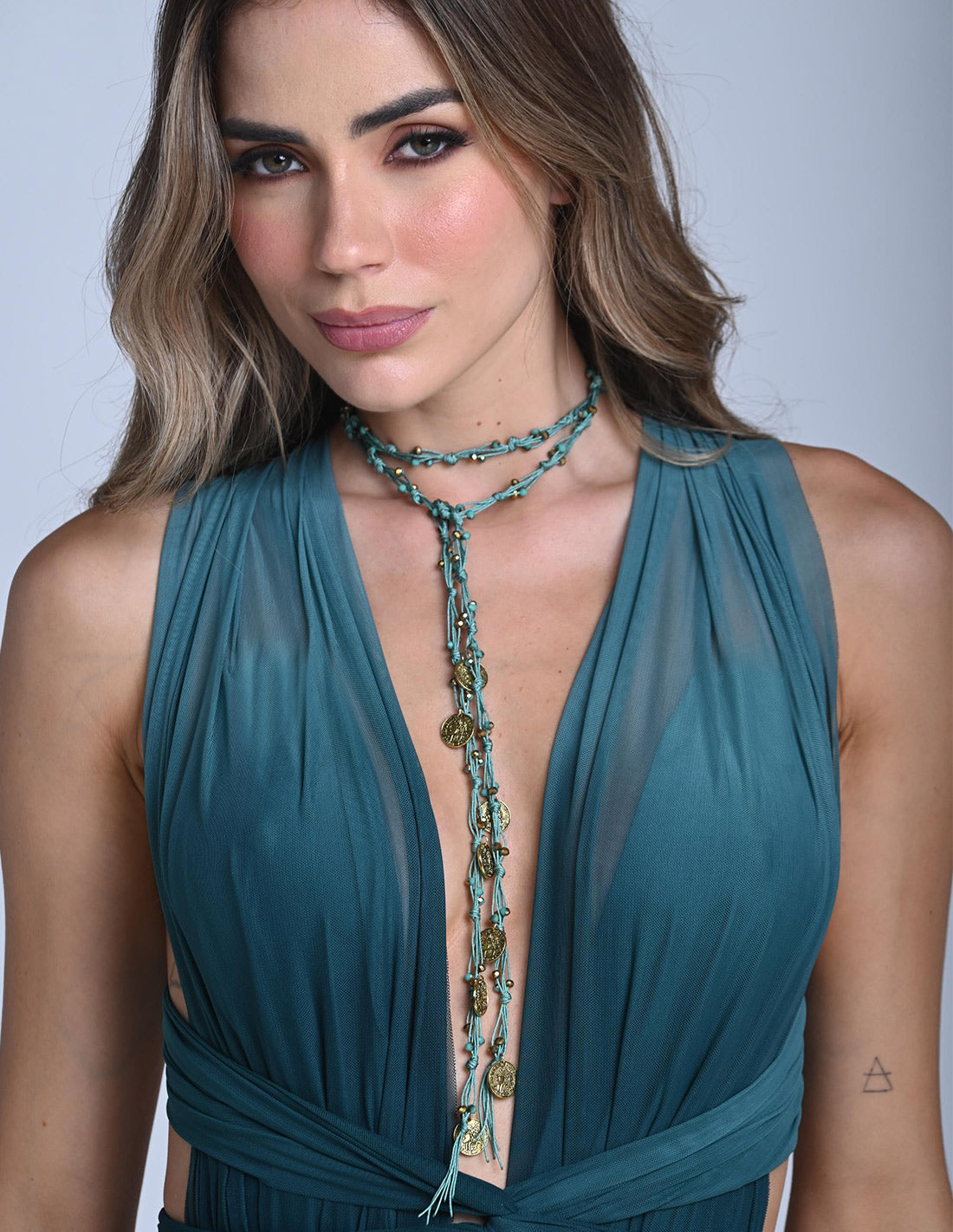 Collar Inari Mint Green. Collar Color Mint Green