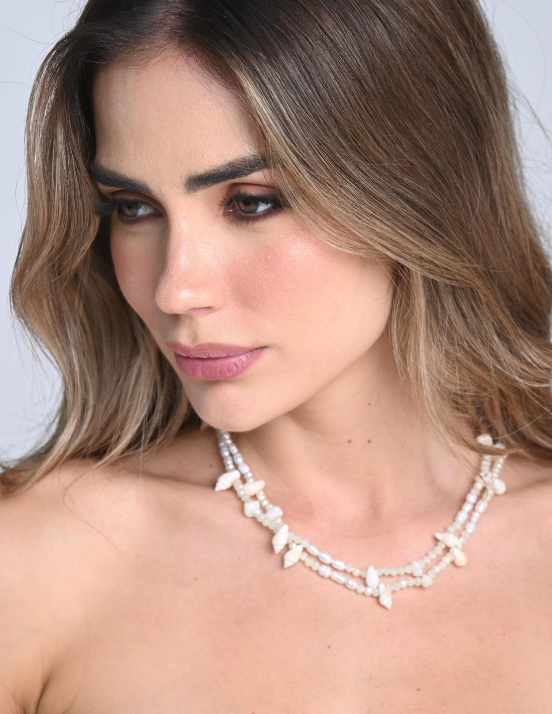 Body Chain Coralia Marfil. Body Chain Color Marfil