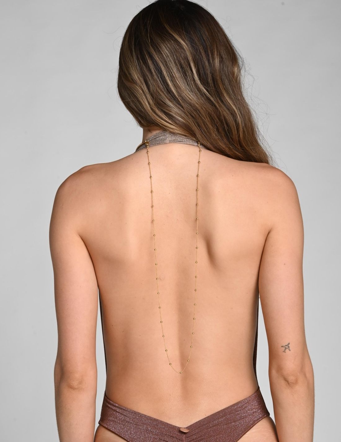 Choker Luz Golden. Choker Color Golden