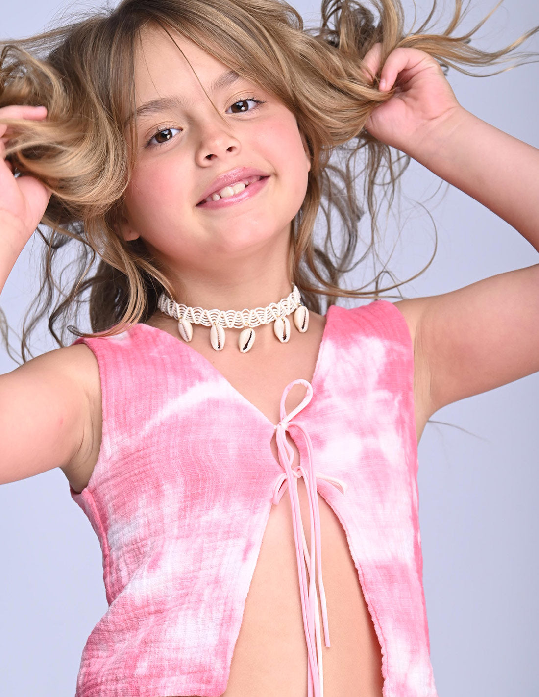 Choker Amiel Marfil. Choker Color Marfil