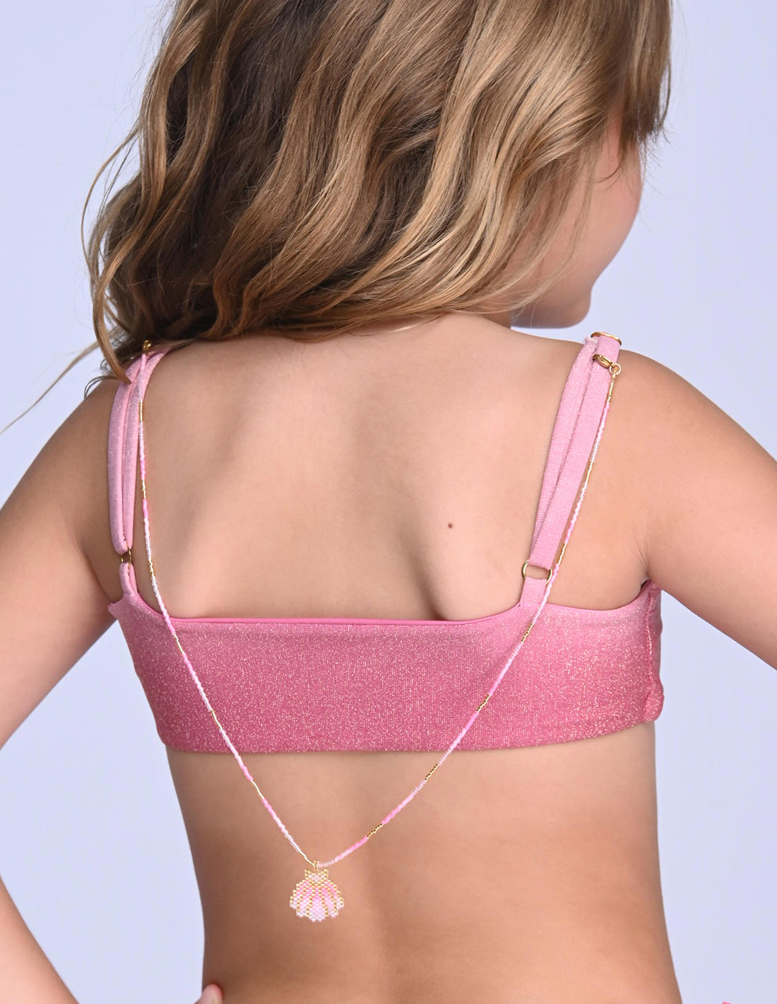 Collar Caria Pink. Collar Color Pink