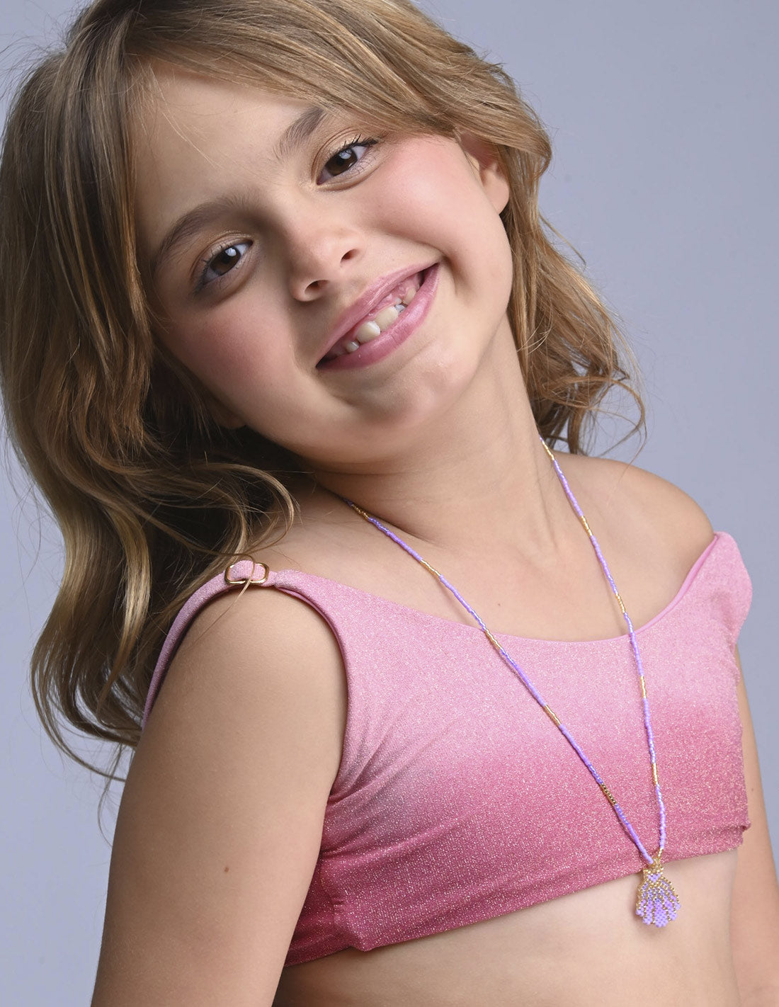 Collar Caria Lilac. Collar Color Lilac