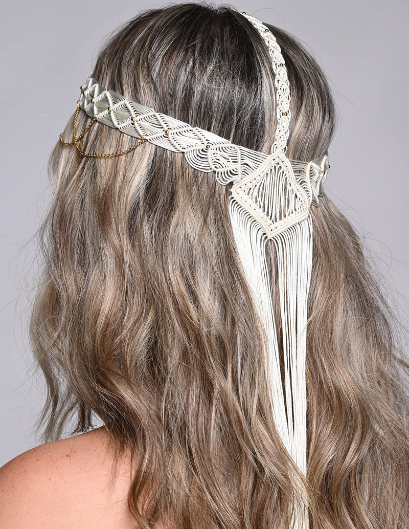 Tiara Reina Marfil. Tiara Color Marfil