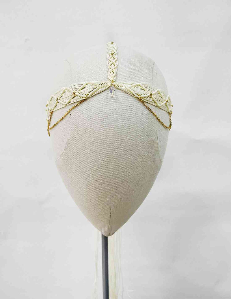 Tiara Reina Marfil. Tiara Color Marfil