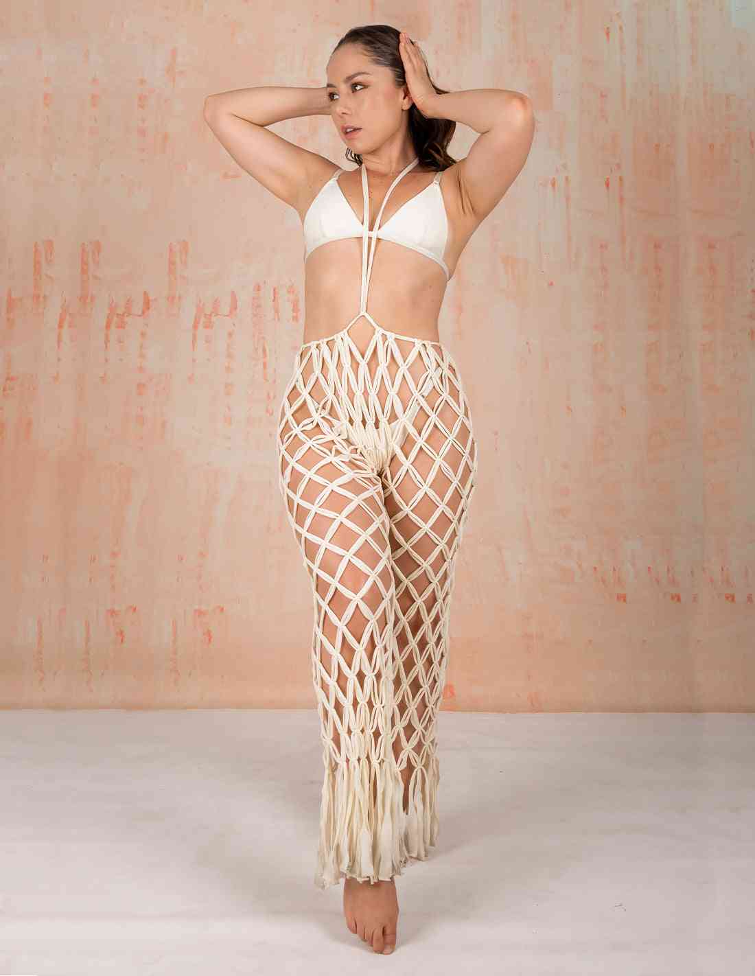 Pantalón Chanclas De Moises Marfil