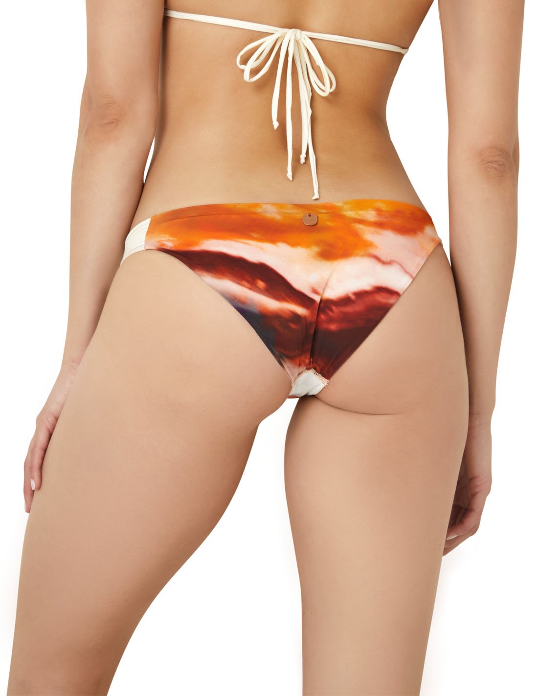 Panty Bali Sunset. Panty De Bikini Color Bali Sunset. Entreaguas