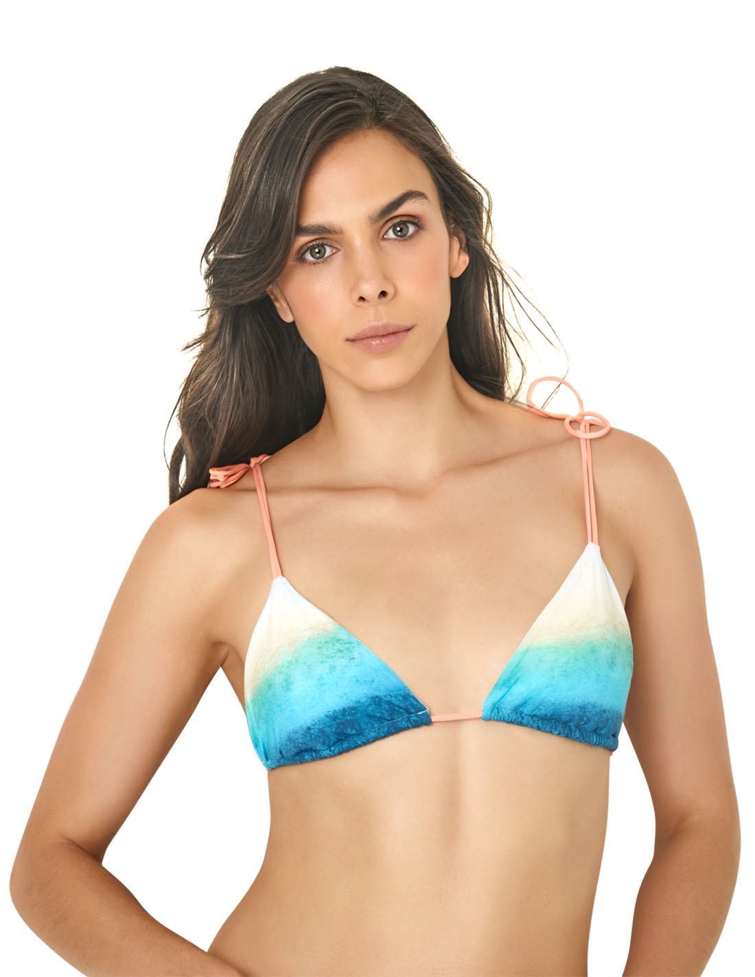 Top Oaxaca Especial. Bikini Top Color Oaxaca Especial. Entreaguas