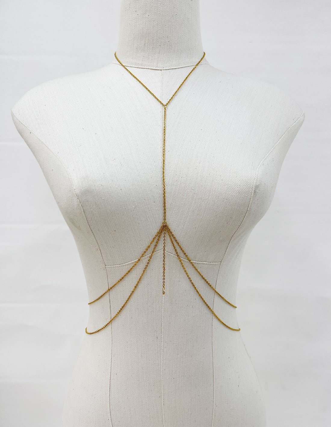Body Chain Palm Dorado - Entreaguas Wearable Art