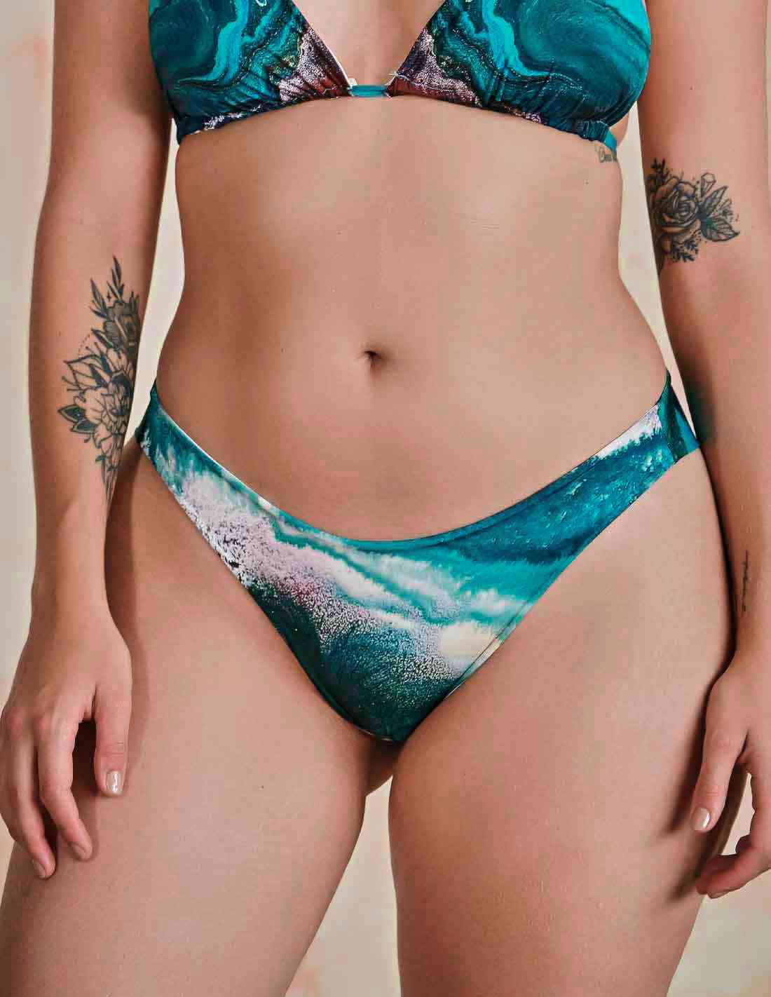 Panty Feel Atacama. Panty De Bikini Color Atacama. Entreaguas