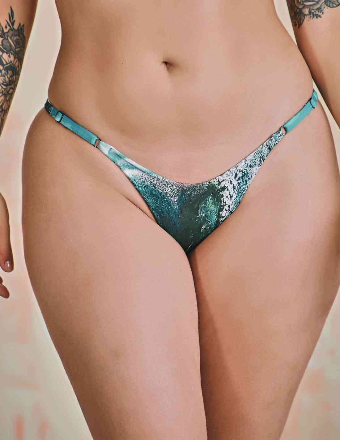 Panty Galaxy Atacama. Panty De Bikini Color Atacama. Entreaguas