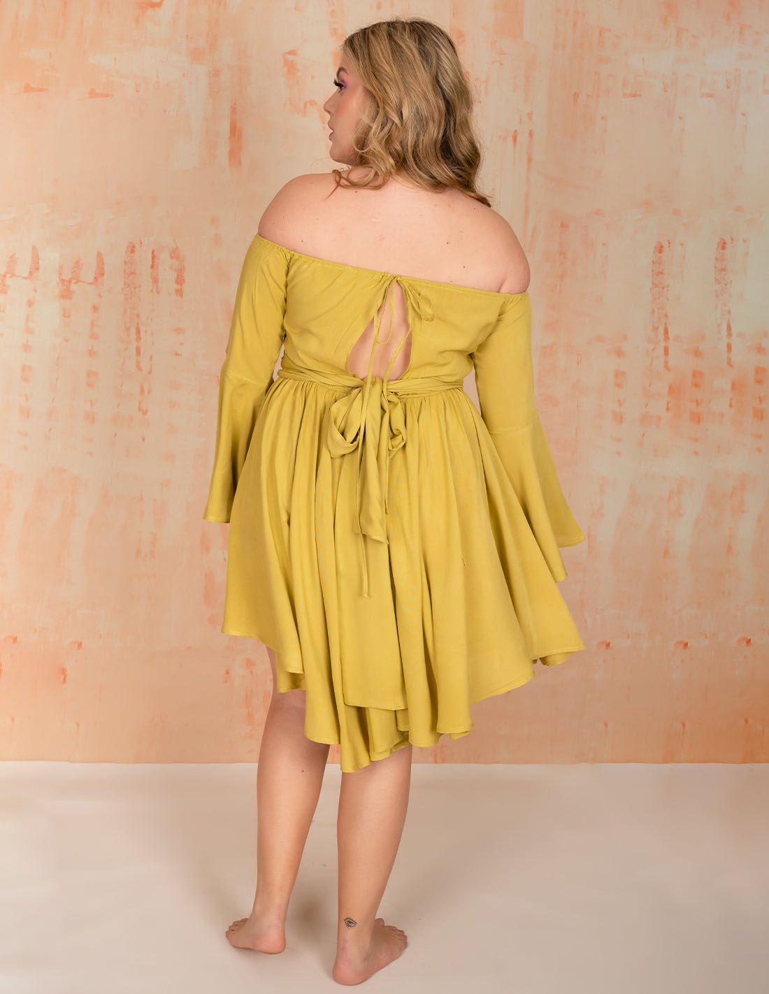 Vestido Butterfly Mind Olive